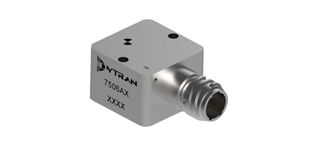 美國進口Dytran 7506A系列 微型加速度計傳感器(圖1) 美國進口Dytran 7506A系列 可變電容加速度計傳感器(圖1)
